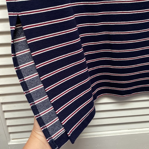 Pull-on Skirt with Slit - Picture 2 of 5